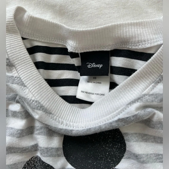Disney Mickey Mouse Sleeveless Striped Top - Size XS - Picture 3 of 3